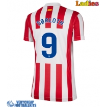 Atletico Madrid Alexander Sorloth #9 Replica Home Shirt Ladies 2025-26 Short Sleeve